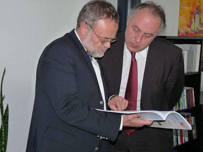 Energiekonzept &uuml;bergeben