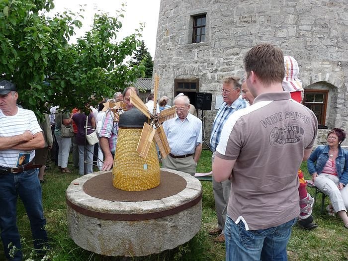 Gedr&auml;nge an der M&uuml;hle