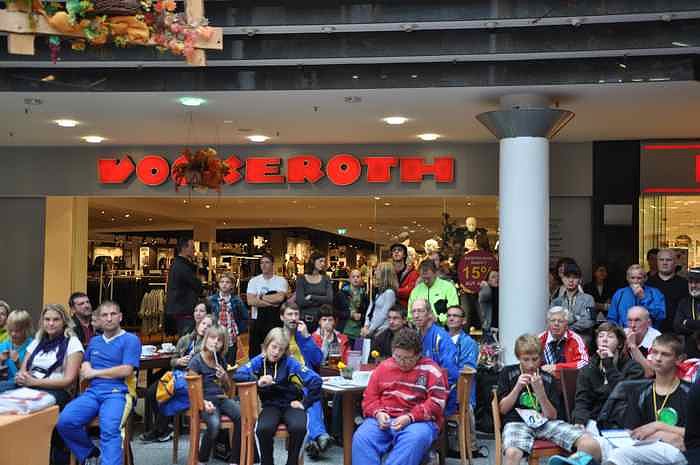 Siegerehrung in der Galerie