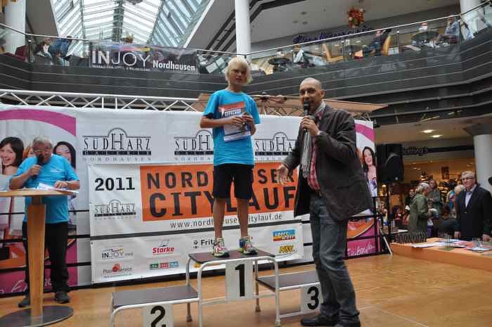 Siegerehrung in der Galerie