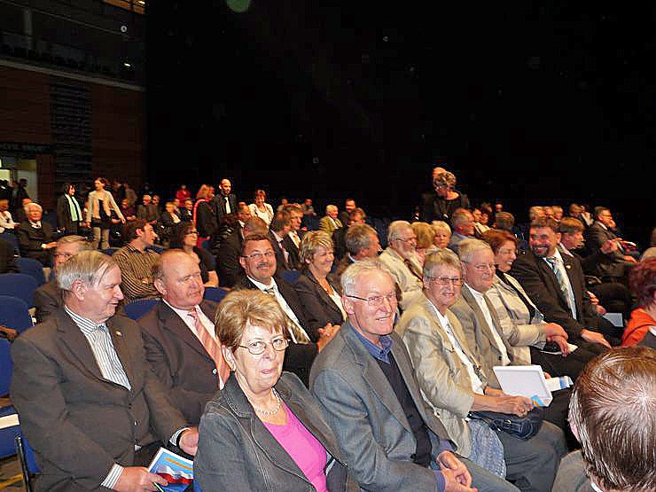 Beim Jahrsempfang in Erfurt