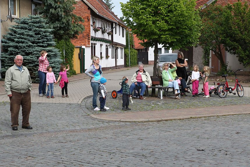 Jungst&ouml;rche werden beringt