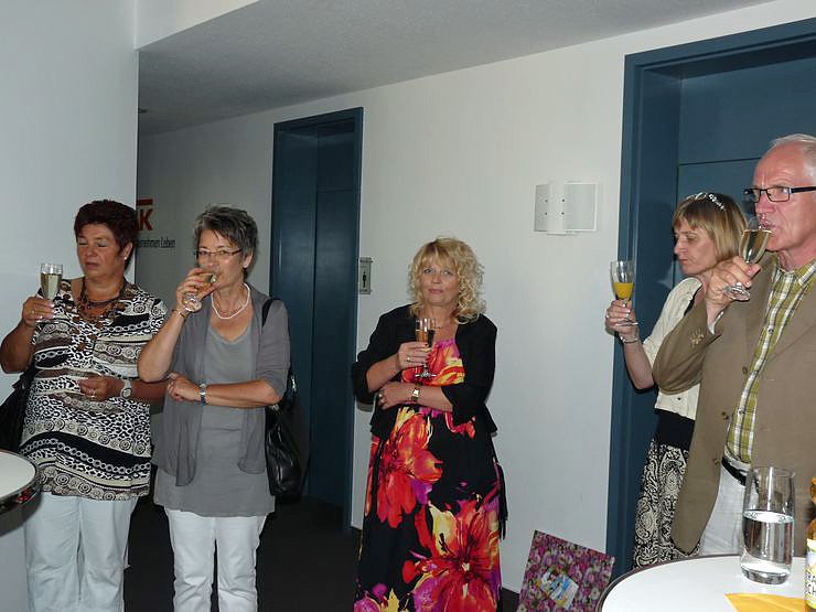 Prosit auf "Unruhestand"