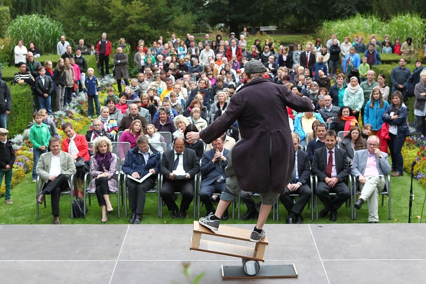 Er&ouml;ffnung im Meyenburg-Park