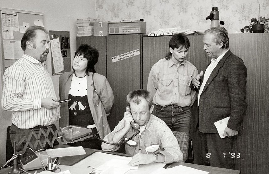 Gedenken in Bischofferode