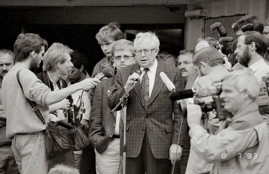 Gedenken in Bischofferode