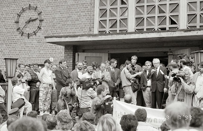 Gedenken in Bischofferode