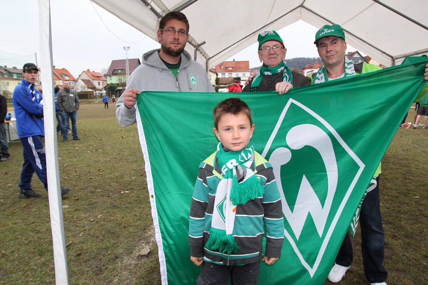 Werder-Bremen-Profis in Bleicherode