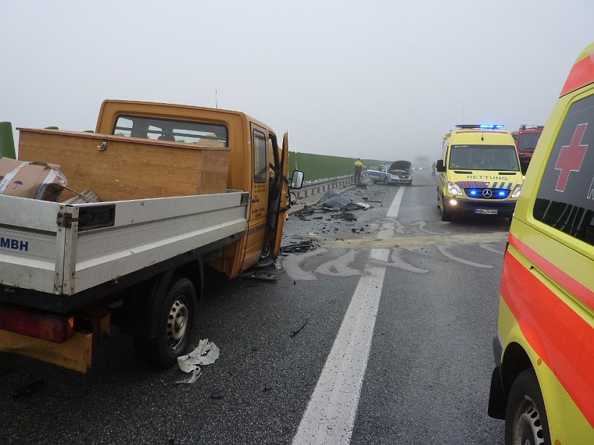 Chaos auf der Autobahn