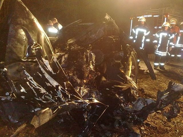 T&ouml;dlicher Unfall B 247 -  2012