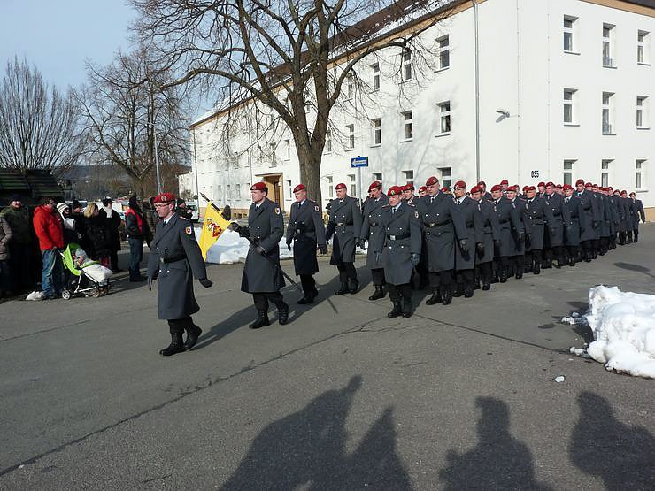 Frostiger herzlicher Abschied