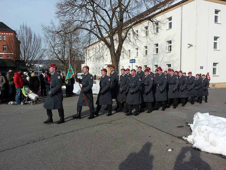 Frostiger herzlicher Abschied