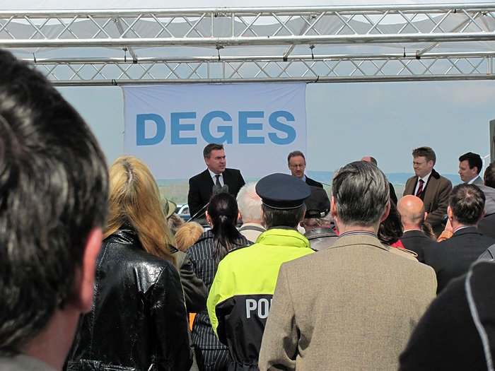 Verkehrsfreigabe A 71 perfekt