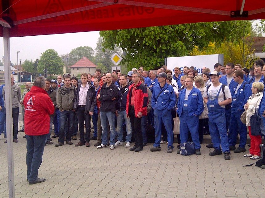 Warnstreiks der IG Metall