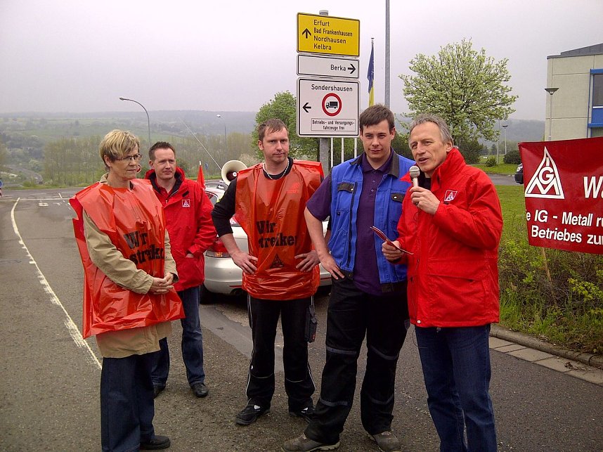 Warnstreiks der IG Metall