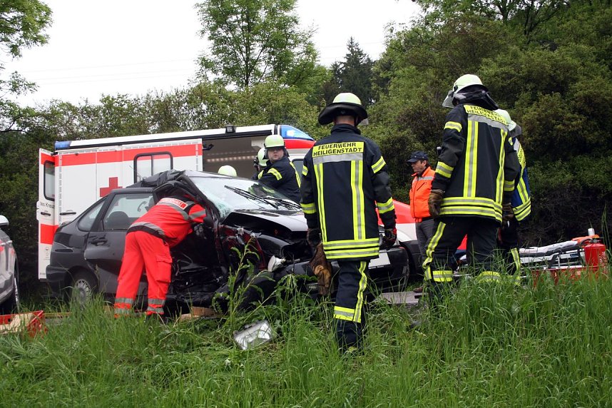 Unfall bei Heiligenstadt