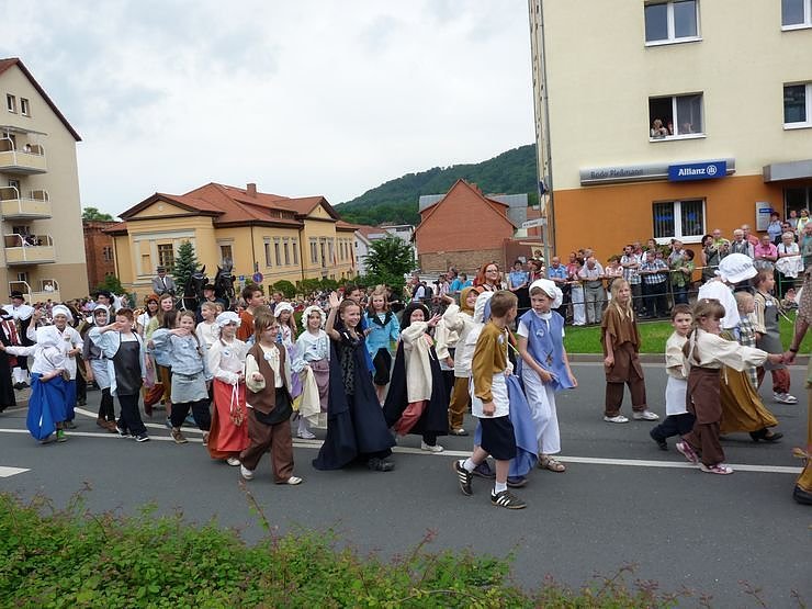 Gro&szlig;er Festumzug zum Th&uuml;ringentag