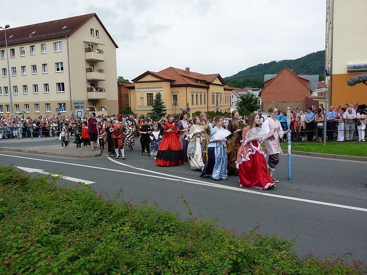 Gro&szlig;er Festumzug zum Th&uuml;ringentag