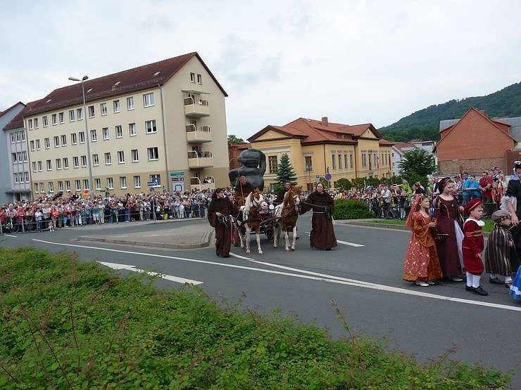 Gro&szlig;er Festumzug zum Th&uuml;ringentag