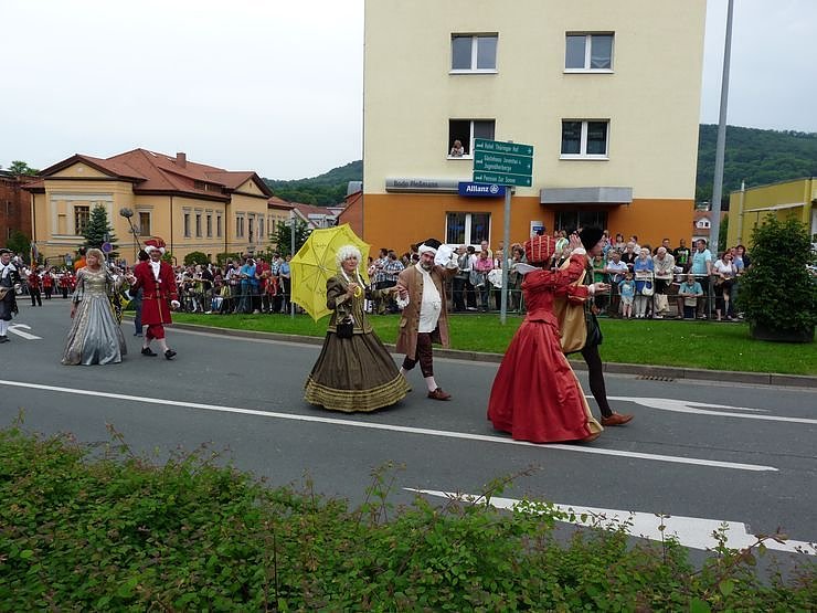 Gro&szlig;er Festumzug zum Th&uuml;ringentag