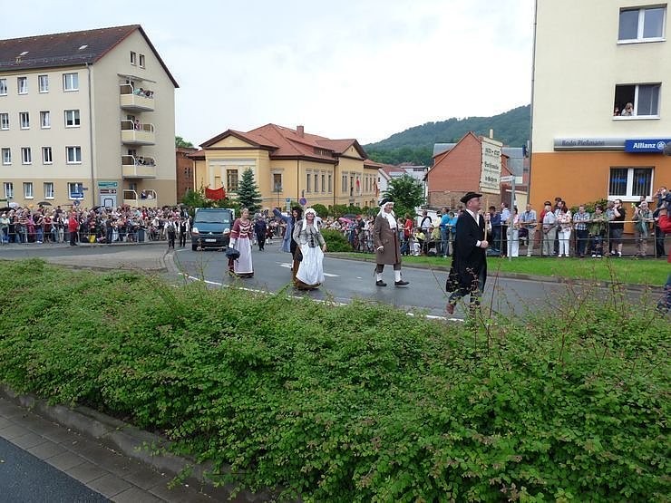 Gro&szlig;er Festumzug zum Th&uuml;ringentag