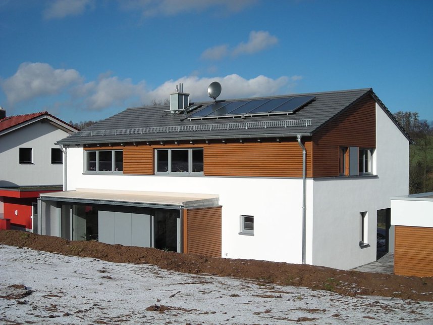 Vorgestellt: Neubau Einfamilienhaus mit Doppelgarage in Nordhausen