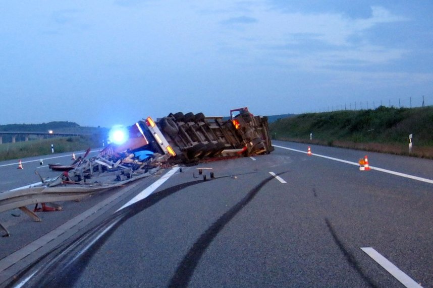 Unfall heute auf der A 38