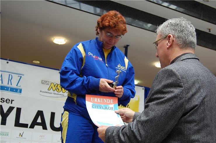 Siegerehrung Citylauf 2008