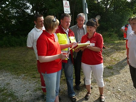Junge Sanit&auml;ter im Wettstreit
