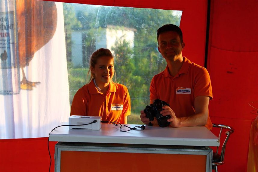 Auch am Samstag wurde gefeiert