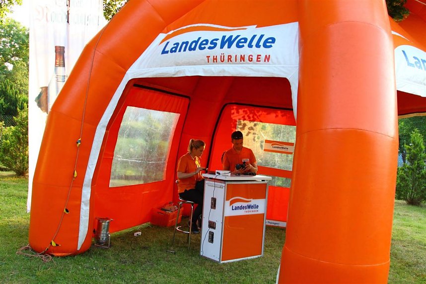 Auch am Samstag wurde gefeiert