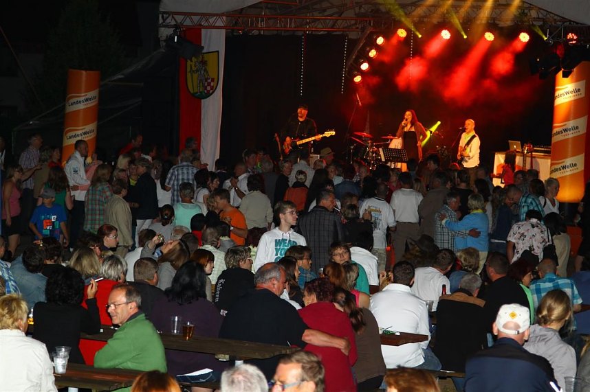 Auch am Samstag wurde gefeiert