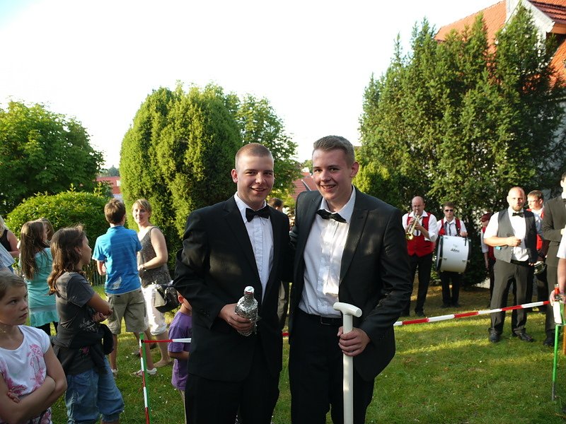 Ausgrabung und Beginn der Leinefelder Kirmes 2013