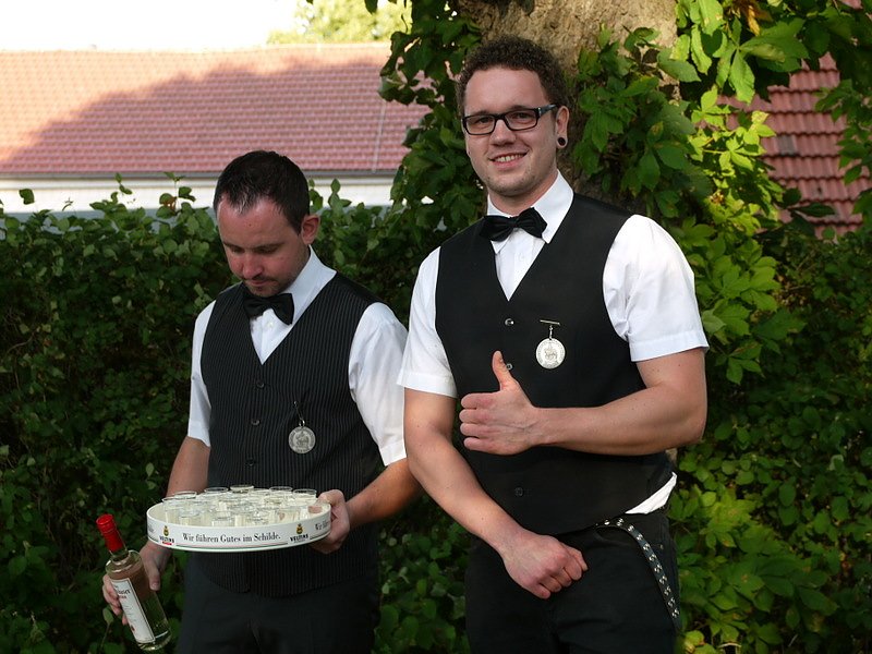 Ausgrabung und Beginn der Leinefelder Kirmes 2013