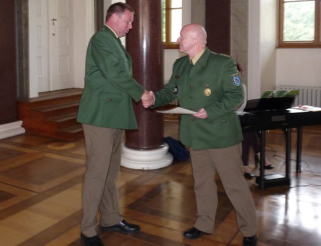 Bef&ouml;rderung bei der Polizei