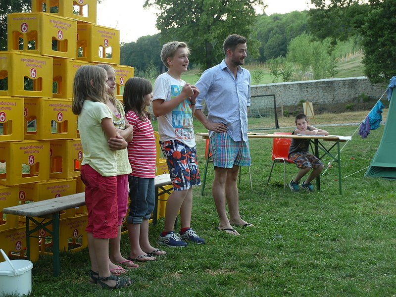 Abschlussabend des Zeltlagers der Johanniter