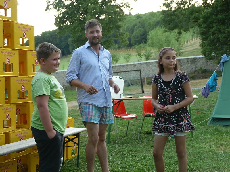 Abschlussabend des Zeltlagers der Johanniter