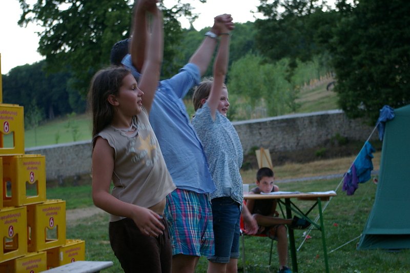 Abschlussabend des Zeltlagers der Johanniter