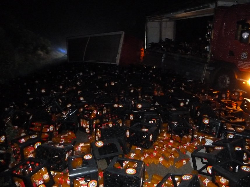 Erfrischung auf der Stra&szlig;e