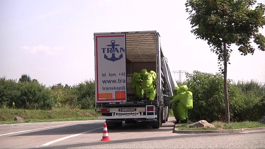 Giftige Substanz ausgetreten