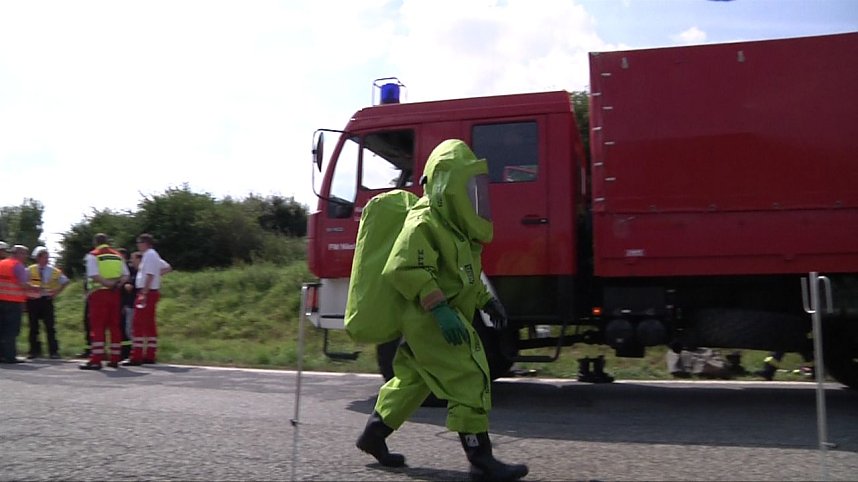 Giftige Substanz ausgetreten