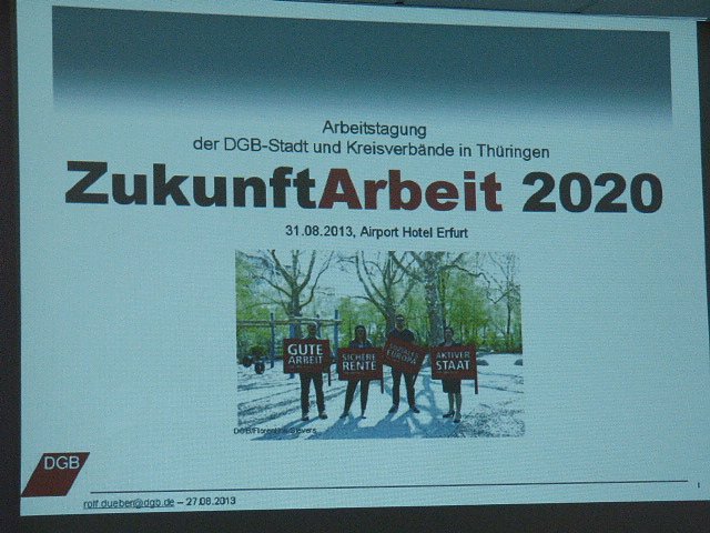 DGB-Tagung in Erfurt