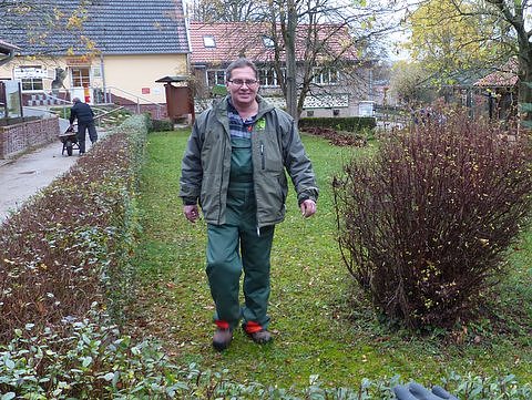 Saubermachen im B&auml;renpark