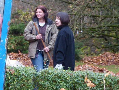 Saubermachen im B&auml;renpark