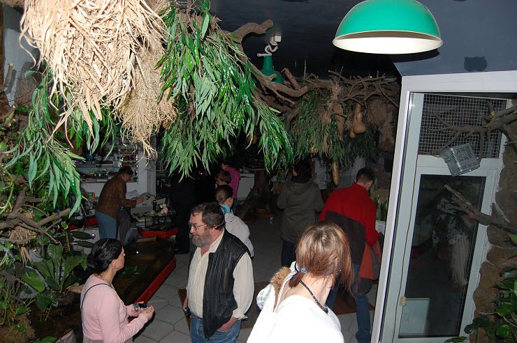 Nanderwanderung im  Nordh&auml;user Zoo nnz-City Scout on Tour