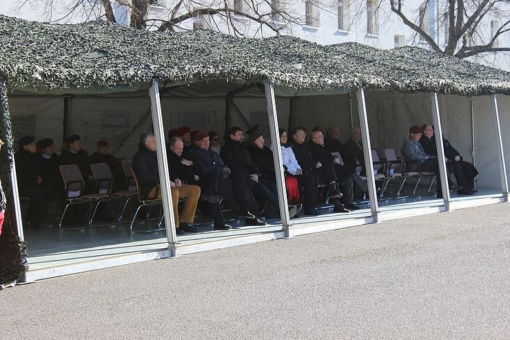 Indienststellung  des neuen Bataillons in Th&uuml;ringen