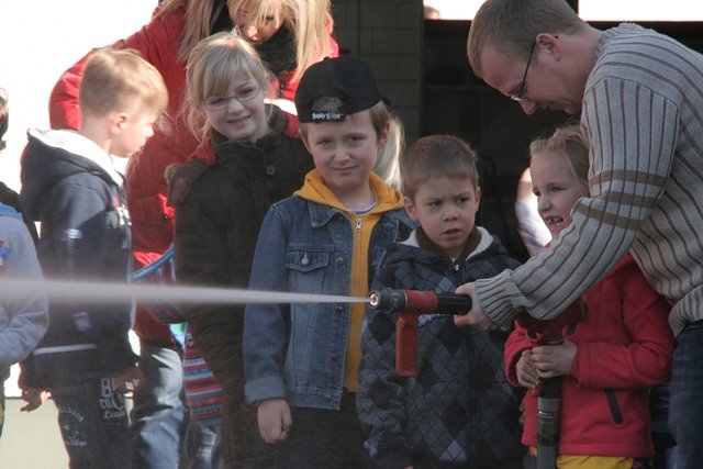 Zu Besuch bei der Feuerwehr