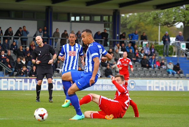 Hertha II gegen Wacker - 1. Halbzeit