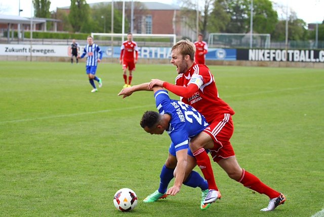 Hertha II gegen Wacker - 1. Halbzeit