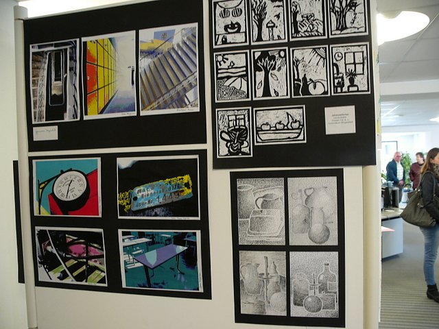 Unsere besten Arbeiten - Sch&uuml;lerausstellung in Leinefelde